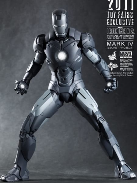 Iron Man 2 - Iron Man Mark IV (Secret Project) 1/6 Scale Limited Edition Koleksiyon Figürü
