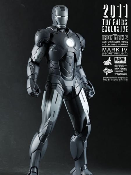 Iron Man 2 - Iron Man Mark IV (Secret Project) 1/6 Scale Limited Edition Koleksiyon Figürü