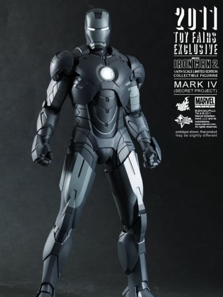 Iron Man 2 - Iron Man Mark IV (Secret Project) 1/6 Scale Limited Edition Koleksiyon Figürü