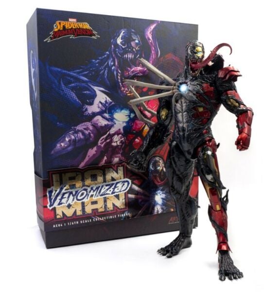 Spider-Man: Maximum Venom - Venomized Iron Man 1/6 Scale Koleksiyon Figürü