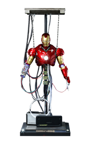Iron Man - Iron Man Mark III (Construction Version) Diaroma Series 1/6 Scale Koleksiyon Figürü