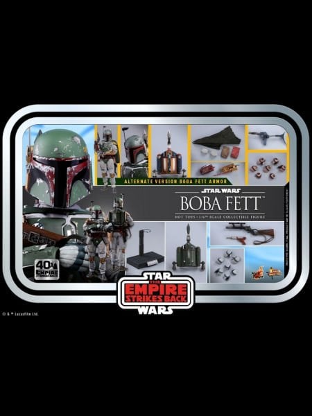 Star Wars: The Empire Strikes Back - Boba Fett (40th Anniversary Collection) 1/6 Scale Koleksiyon Figürü