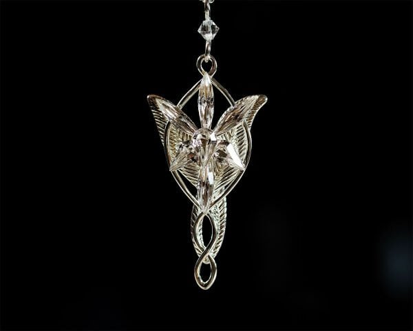 Lord of the Rings - Arwen’in Evenstar Kolyesi - Gümüş Kaplama (Arwen's Evenstar Pendant - Silver Plated)