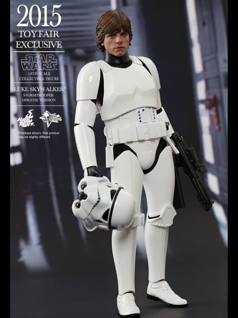 Star Wars: A New Hope - Luke Skywalker (Stormtrooper Disguise Version) 1/6 Scale Koleksiyon Figürü