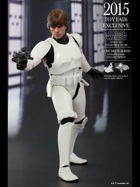 Star Wars: A New Hope - Luke Skywalker (Stormtrooper Disguise Version) 1/6 Scale Koleksiyon Figürü