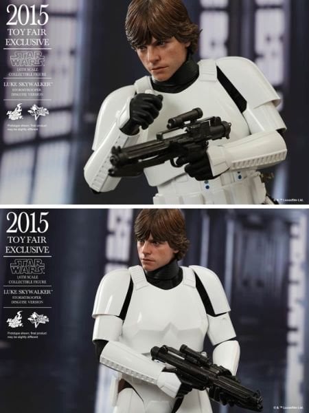 Star Wars: A New Hope - Luke Skywalker (Stormtrooper Disguise Version) 1/6 Scale Koleksiyon Figürü