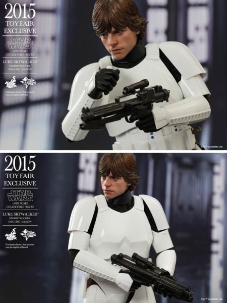 Star Wars: A New Hope - Luke Skywalker (Stormtrooper Disguise Version) 1/6 Scale Koleksiyon Figürü