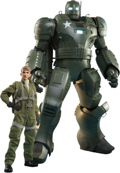 What If...? - The Hydra Stomper and Steve Rogers 1/6 Scale Koleksiyon Figür Seti