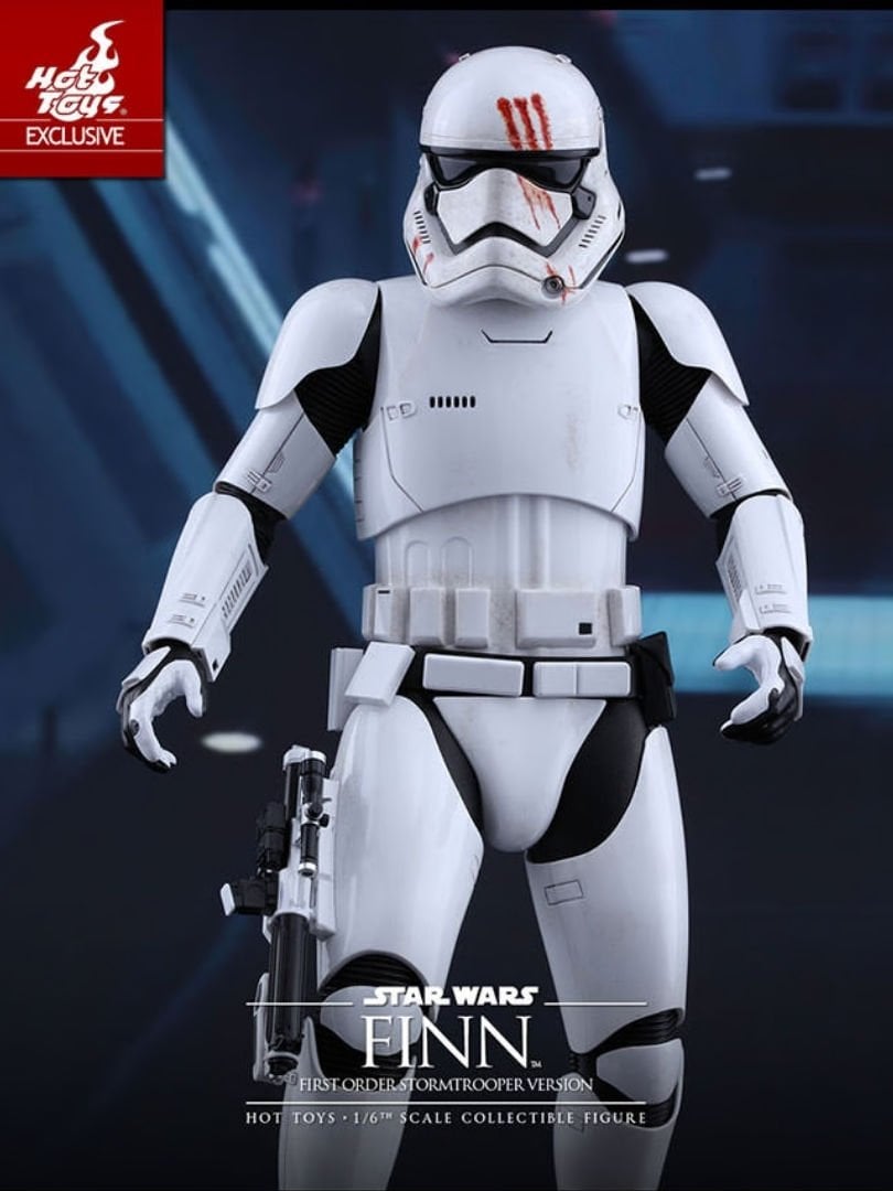 Star Wars: The Force Awakens - Finn (First Order Stormtrooper Version) 1/6 Scale Koleksiyon Figürü