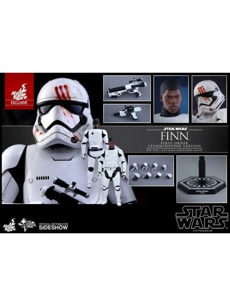 Star Wars: The Force Awakens - Finn (First Order Stormtrooper Version) 1/6 Scale Koleksiyon Figürü