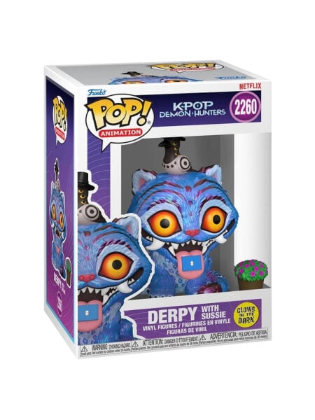 K-Pop Demon Hunters - Derpy with Sussie (Glow in the Dark) Funko Pop! Animation Figür #2260