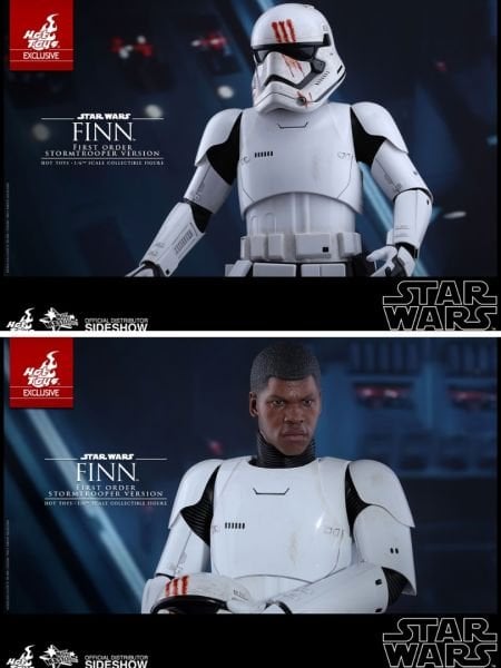 Star Wars: The Force Awakens - Finn (First Order Stormtrooper Version) 1/6 Scale Koleksiyon Figürü