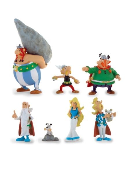 Asterix Village (Asteriks Köyü) Tubo 7 Figürlü Set