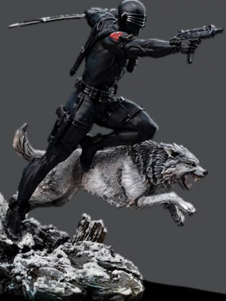 G.I. Joe - Snake Eyes 1/10 Art Scale Limited Edition Heykel