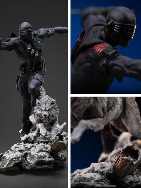 G.I. Joe - Snake Eyes 1/10 Art Scale Limited Edition Heykel