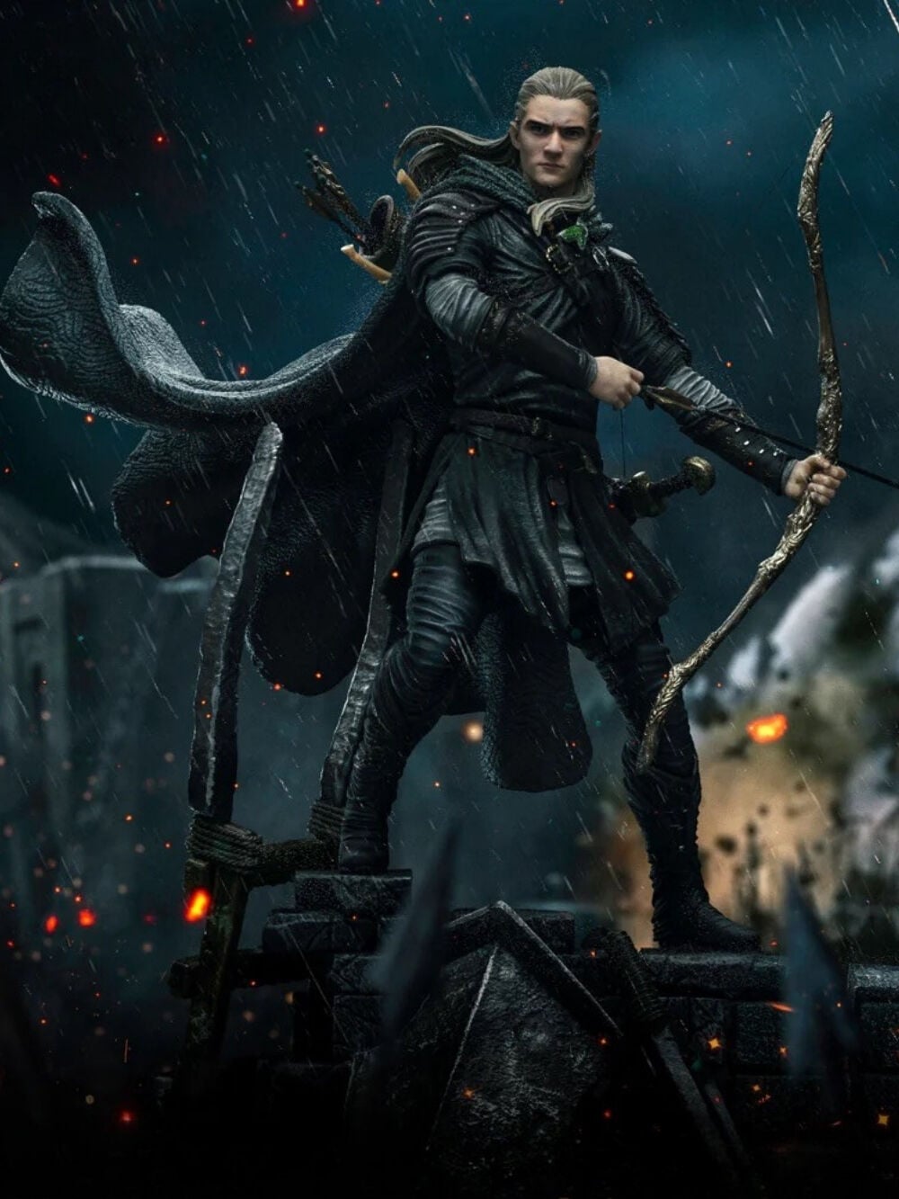 Lord of the Rings - Legolas Unleashed 1/10 Art Scale Limited Edition Heykel