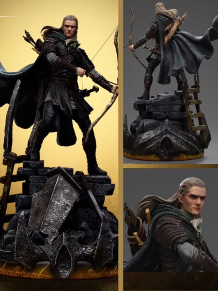 Lord of the Rings - Legolas Unleashed 1/10 Art Scale Limited Edition Heykel