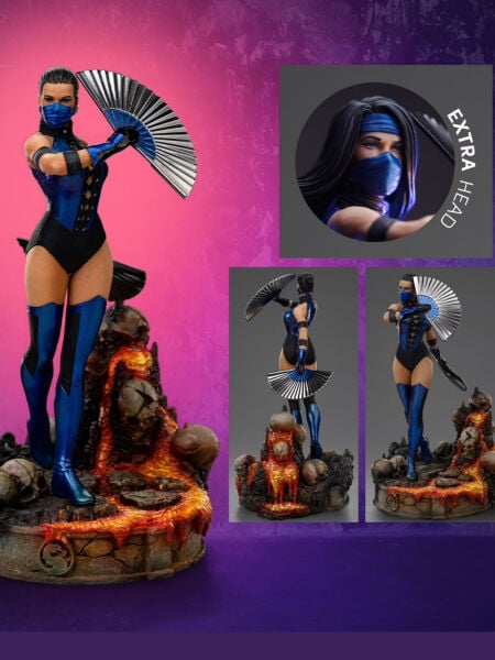 Mortal Kombat - Kitana 1/10 Art Scale Limited Edition Heykel