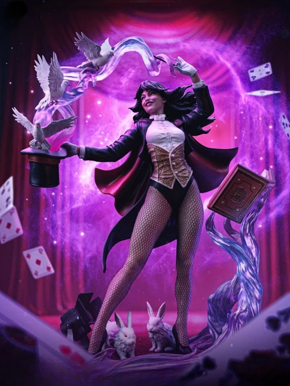 DC Comics Series #9 - Zatanna 1/10 Art Scale Limited Edition Heykel