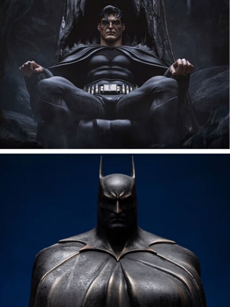 DC Comics - Batman and Bruce Wayne Legacy Replica 1/4 Art Scale Limited Edition Heykel