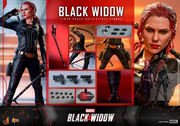 Black Widow - Black Widow (Black Suit) 1/6 Scale Koleksiyon Figürü