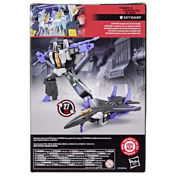 Transformers Studio Series Voyager Class Skywarp, The Transformers: The Movie Aksiyon Figürü