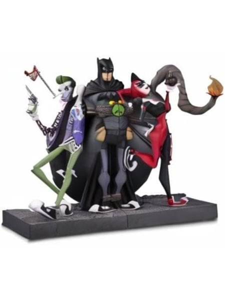 DC Gallery - Joker and Harley Quinn Limited Edition Kitap Tutucu (Bookends)