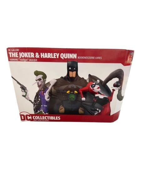 DC Gallery - Joker and Harley Quinn Limited Edition Kitap Tutucu (Bookends)