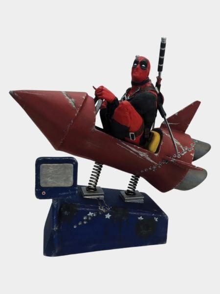 Marvel Comics - Deadpool Rocket Ride Limited Edition Premium Motion Heykel
