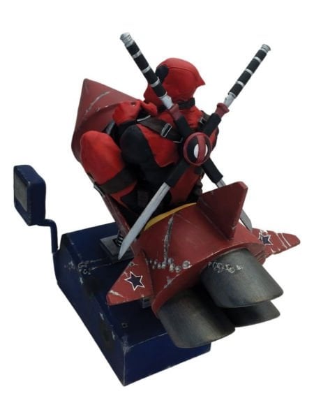 Marvel Comics - Deadpool Rocket Ride Limited Edition Premium Motion Heykel