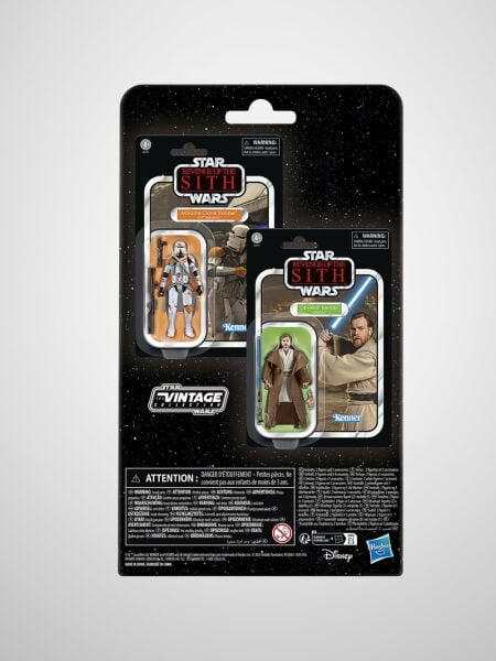 Star Wars Vintage Collection Obi-Wan Kenobi & Airborne Clone Trooper, Star Wars: Revenge of the Sith İkili Aksiyon Figür Seti
