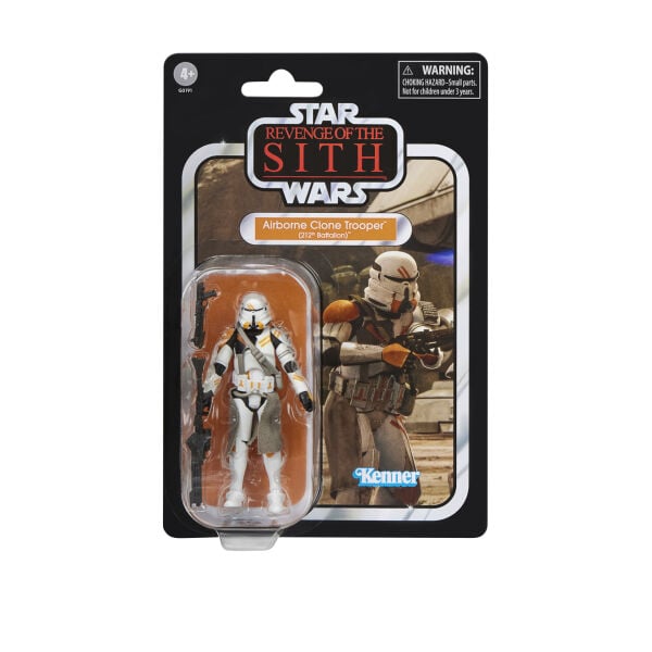 Star Wars Vintage Collection Obi-Wan Kenobi & Airborne Clone Trooper, Star Wars: Revenge of the Sith İkili Aksiyon Figür Seti