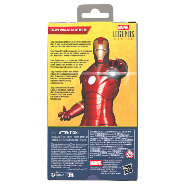 Marvel Legends Iron Man Mark III, Iron Man Movie Aksiyon Figürü