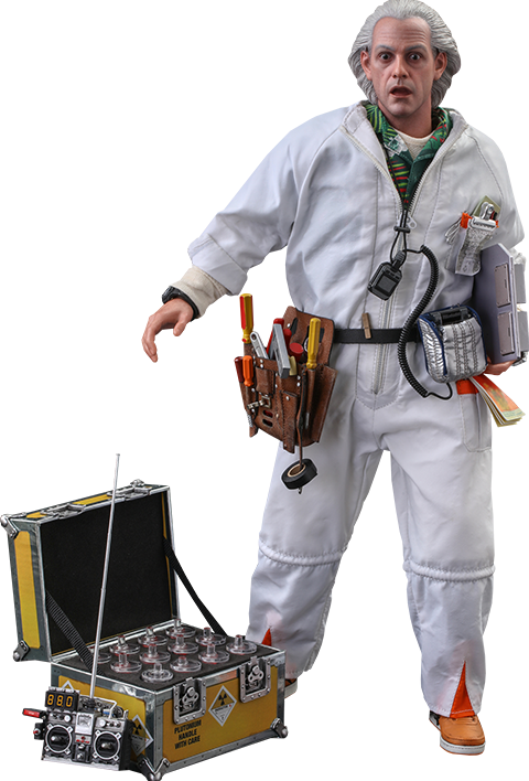 Back to the Future - Doc Brown (Deluxe Version) 1/6 Scale Koleksiyon Figürü