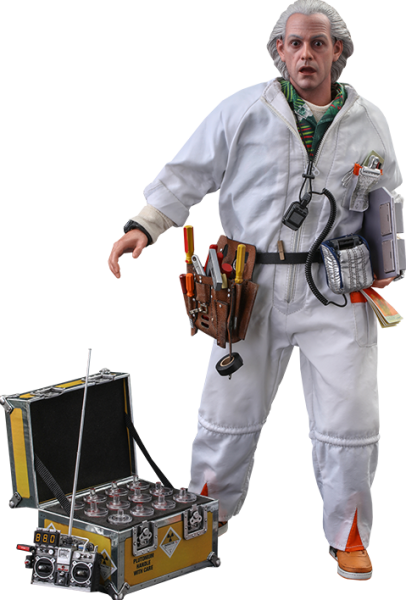 Back to the Future - Doc Brown (Deluxe Version) 1/6 Scale Koleksiyon Figürü