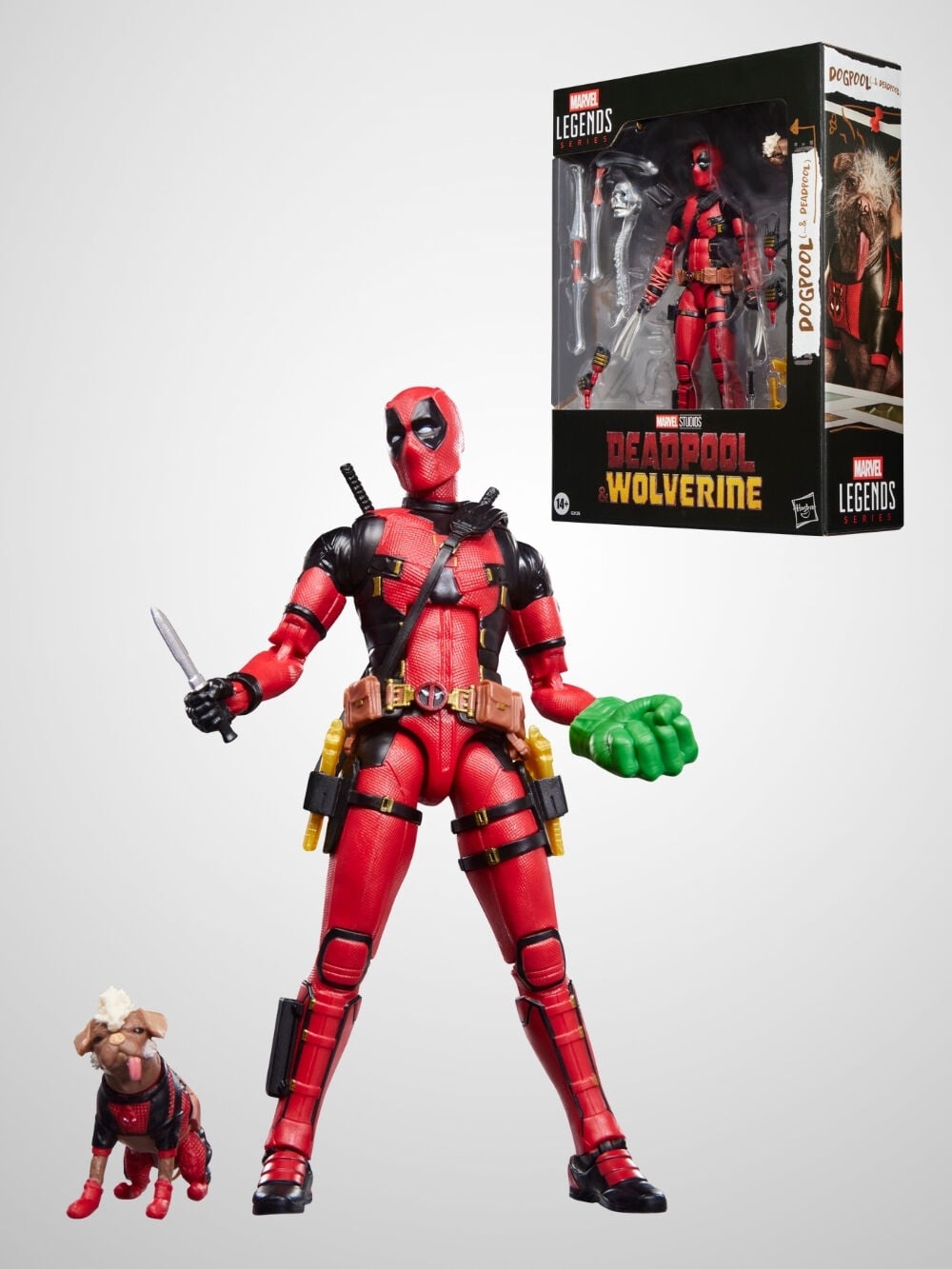 Marvel Legends Dogpool and Deadpool, Deadpool & Wolverine Aksiyon Figür Seti