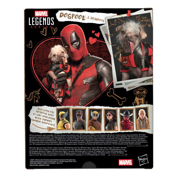Marvel Legends Dogpool and Deadpool, Deadpool & Wolverine Aksiyon Figür Seti