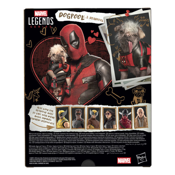 Marvel Legends Dogpool and Deadpool, Deadpool & Wolverine Aksiyon Figür Seti