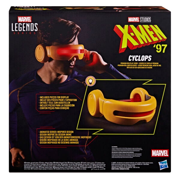 Marvel Legends X-Men ’97 Cyclops Premium Roleplay Işık Efetli Vizör