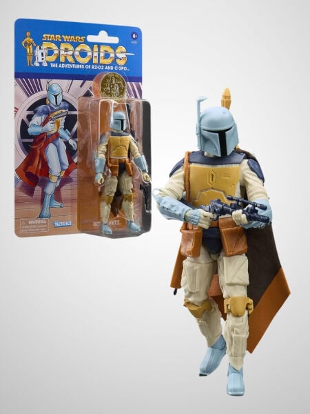 SF・ファンタジー・ホラー STAR WARS AFA80 LOOSE BOBA FETT L-BLUE Star Wars Black Series Droids Boba Fett Aksiyon Figürü
