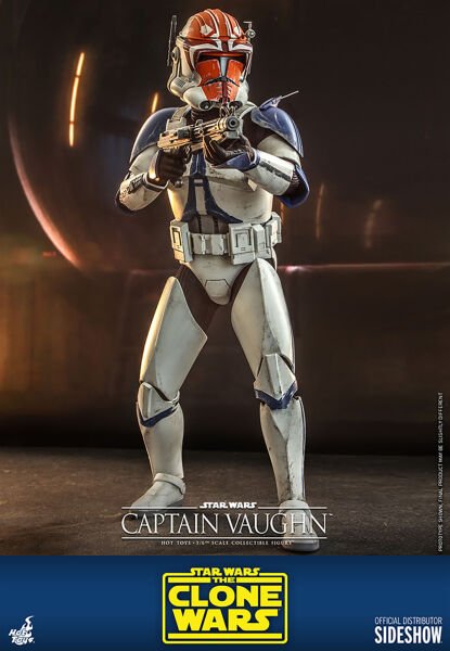 Star Wars: The Clone Wars - Captain Vaughn 1/6 Scale Koleksiyon Figürü