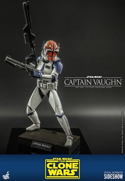 Star Wars: The Clone Wars - Captain Vaughn 1/6 Scale Koleksiyon Figürü