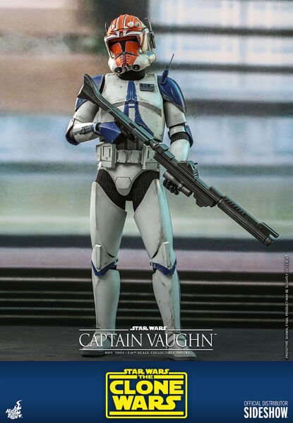 Star Wars: The Clone Wars - Captain Vaughn 1/6 Scale Koleksiyon Figürü