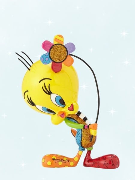 Looney Tunes by Britto - Tweety with Flower Heykel