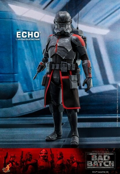 Star Wars: The Bad Batch - Echo 1/6 Scale Koleksiyon Figürü