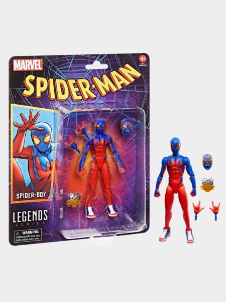 Marvel Legends Series Spider-Boy (Retro Comics) Aksiyon Figürü