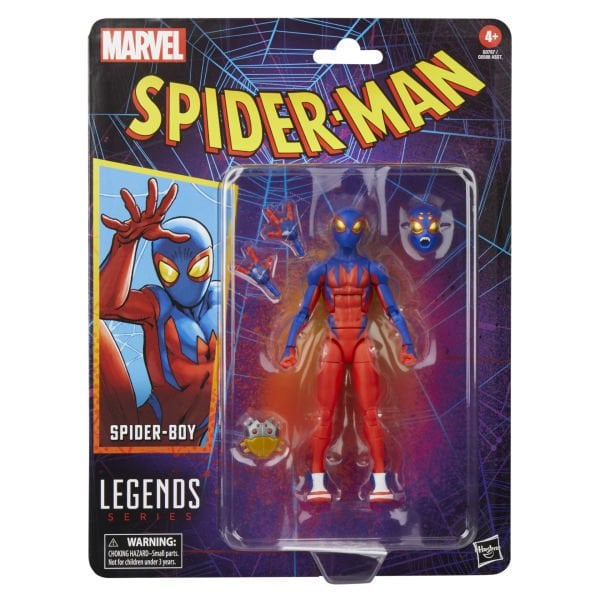 Marvel Legends Series Spider-Boy (Retro Comics) Aksiyon Figürü