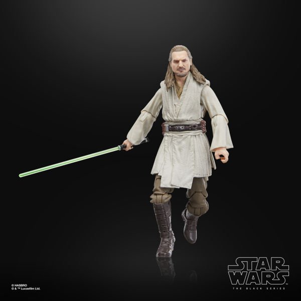 Star Wars Black Series Qui-Gon Jinn, Darth Maul, Obi-Wan Kenobi (Star Wars: The Phantom Menace) Aksiyon Figür Seti
