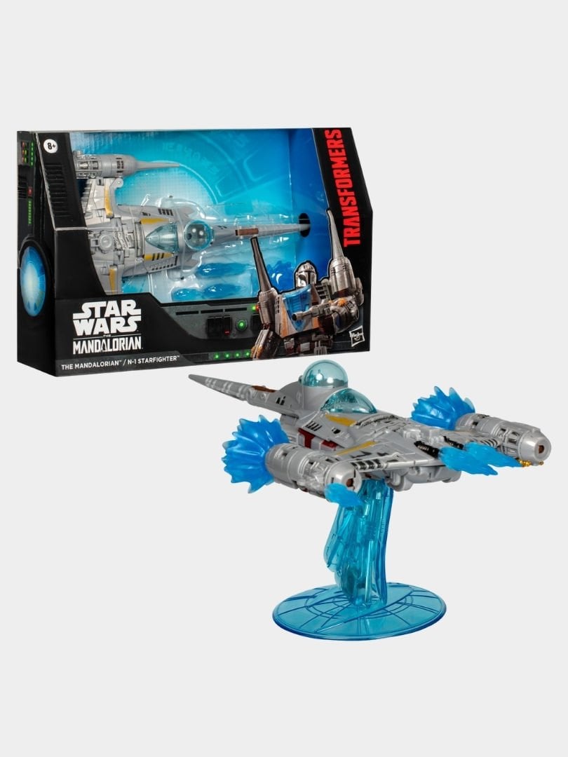 Transformers Collaborative Star Wars: The Mandalorian N-1 Starfighter Aksiyon Figürü