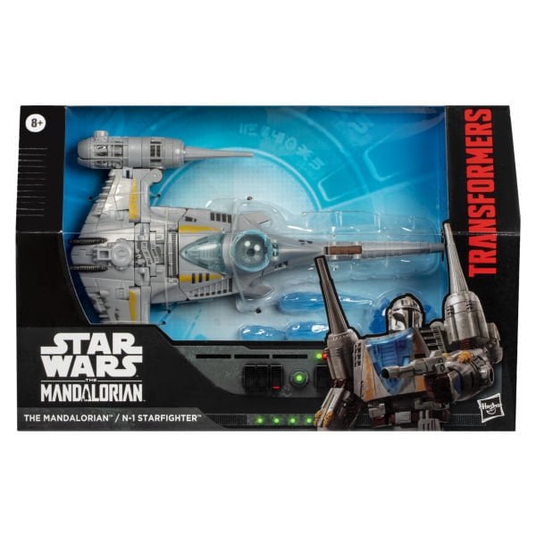 Transformers Collaborative Star Wars: The Mandalorian N-1 Starfighter Aksiyon Figürü